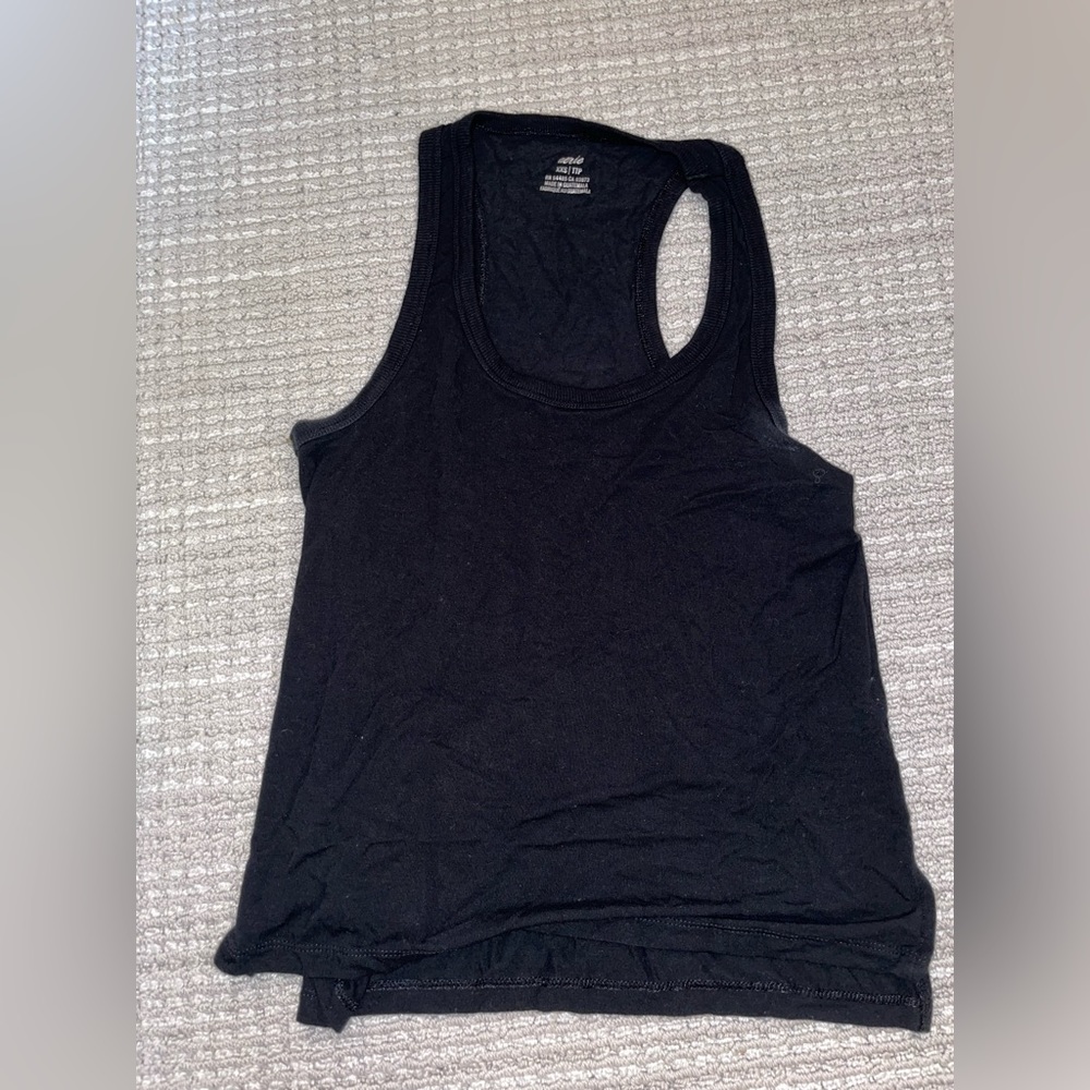 Aerie Thumbs Up Ribbed Flowy Tank Tops - Picture 8 of 13